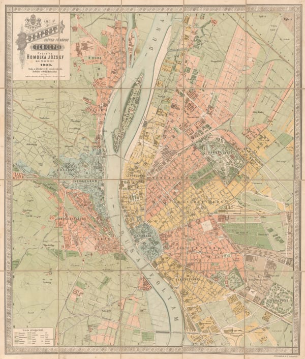 Homolka József, Budapest, 1903