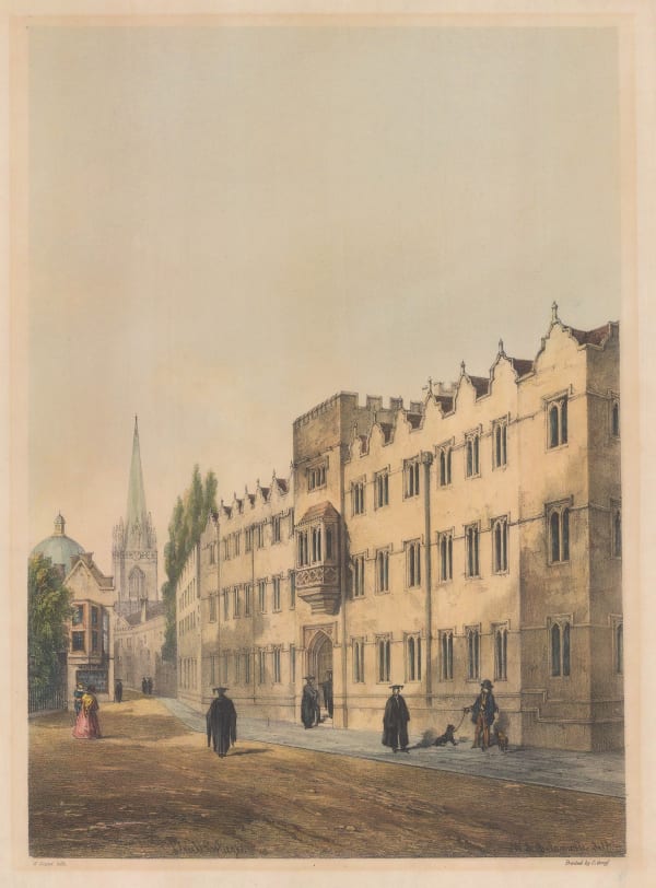 William Delamotte, Oxford University - Oriel College, 1840 c.