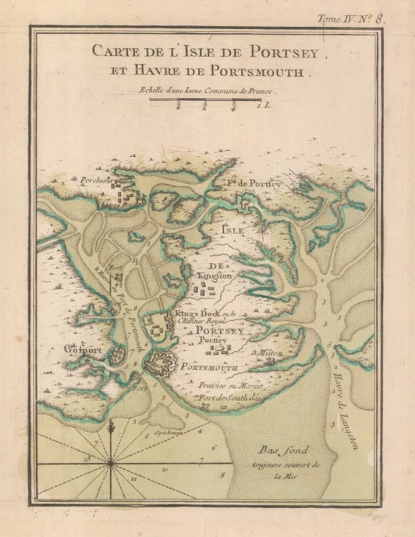 Jacques-Nicolas Bellin, Portsmouth, 1764