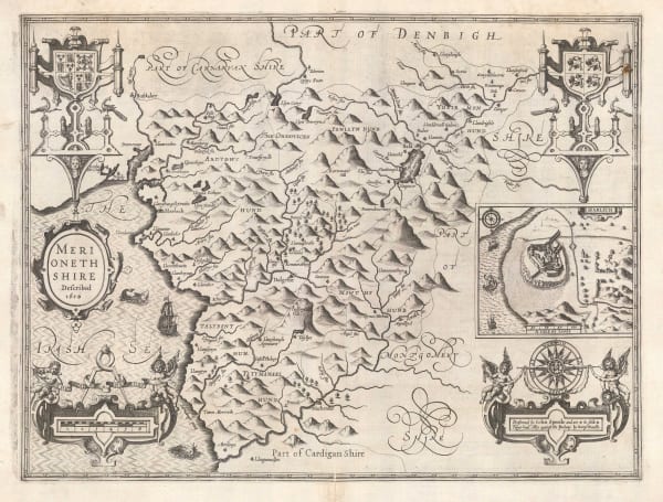 John Speed, Merionethshire, 1614