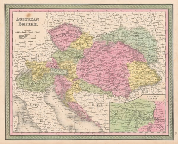 Samuel Augustus Mitchell, Austrian Empire, 1850 c.