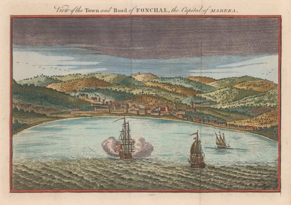 Thomas Bankes, Madeira - Funchal, 1760