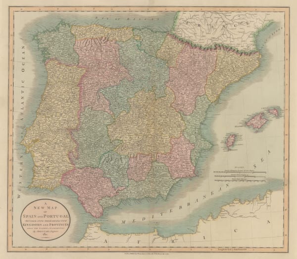 John Cary, Spain and Portugal, 1811