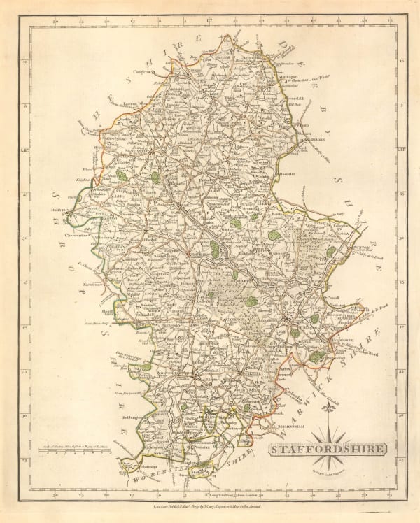 John Cary, Staffordshire, 1793