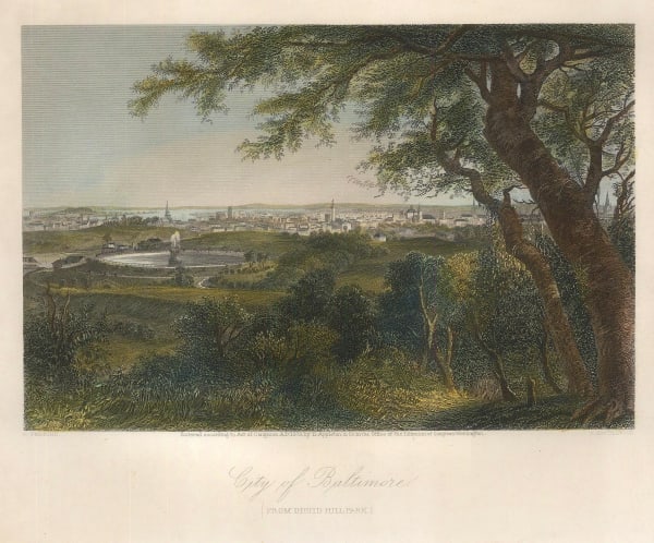 Picturesque America, Maryland - Baltimore, 1874