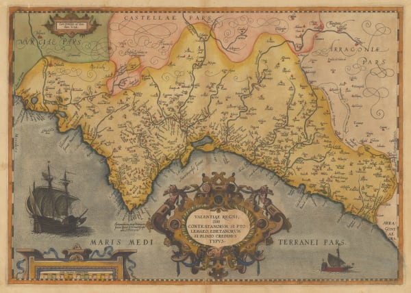 Abraham Ortelius, Kingdom of Valencia, 1592