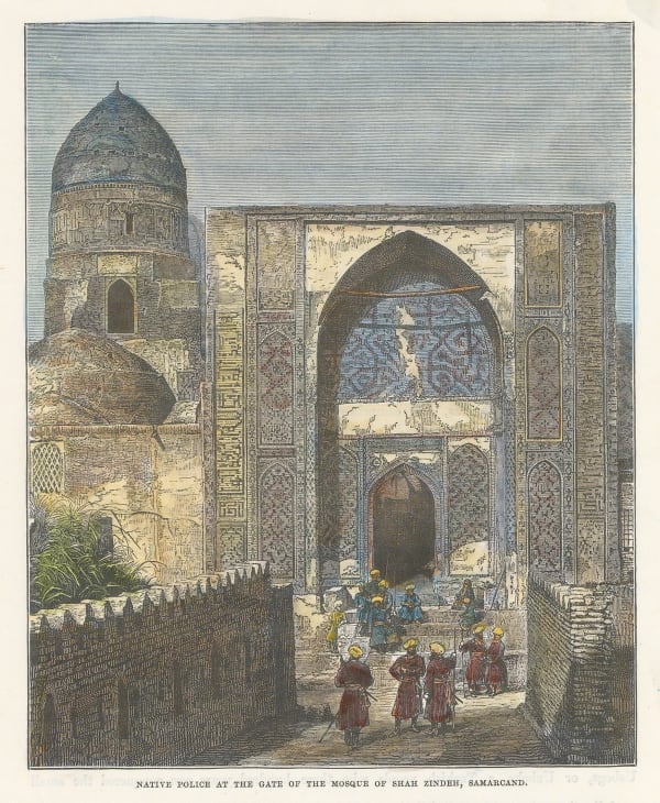 Robert Brown, Uzbekistan - Samarkand, Shah-i-Zinda, 1881