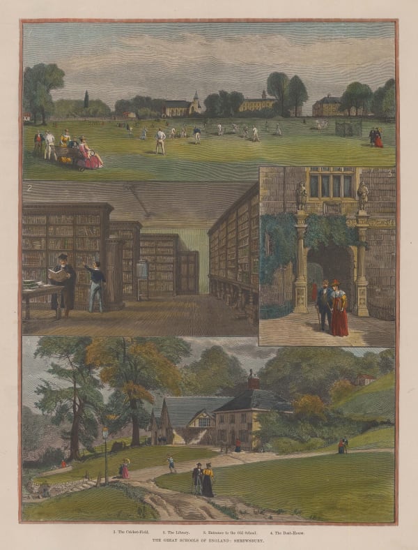 Illustrated London News (ILN), Shrewsbury School, 1896