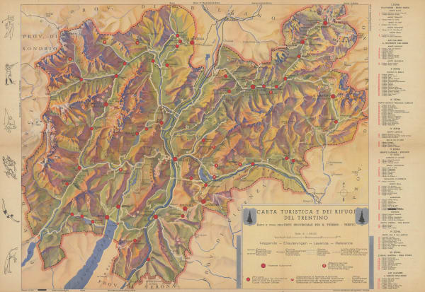 Trento Tourism Dept., The Dolomites, 1950 c