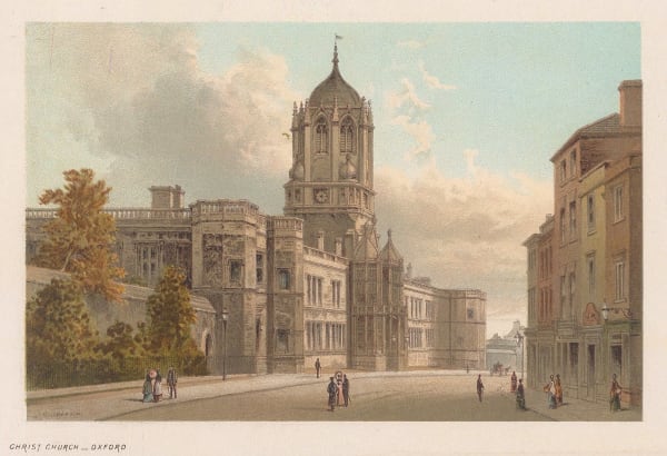 Thomas Nelson, Oxford University - Christ Church, 1889 c.