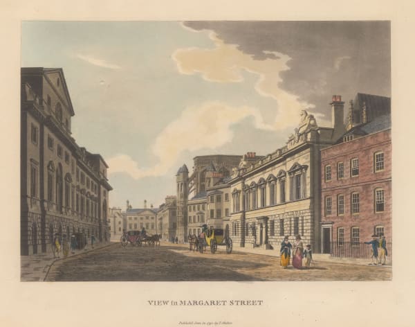 Thomas Malton, London - Margaret Street, 1800
