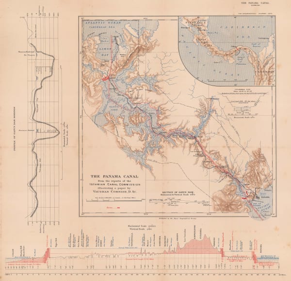 Royal Geographical Society (RGS), The Panama Canal, 1909