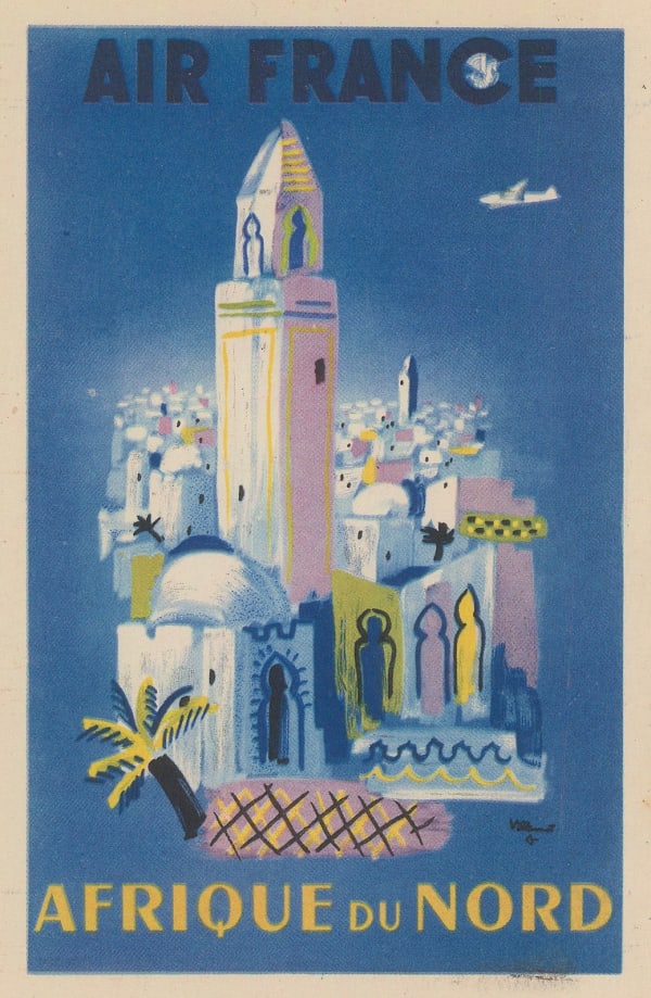 Air France, Air France Postcard - Afrique du Nord, 1948 (c.)