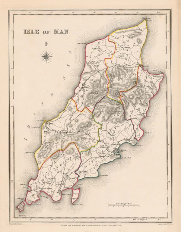 Samuel Lewis, Isle of Man, 1848