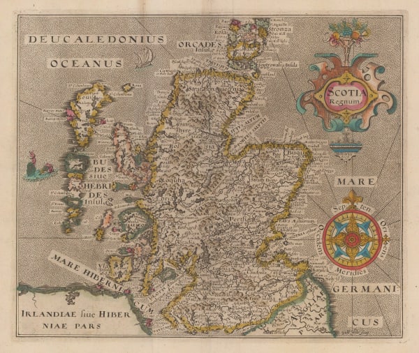 William Hole, Scotia Regnum, 1637