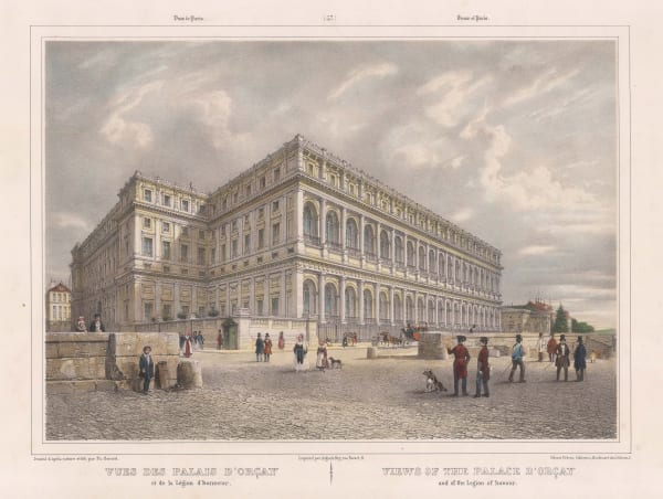 Phillipe Benoist, France - Paris, Palace D' Orsay and the Legion of Honour, 1860 c.