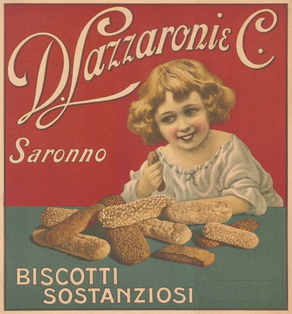 Leopoldo Baroni, Biscuits - D. Lazzaroni & C., 1950 c.