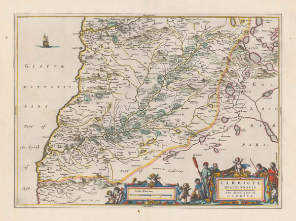 Willem & Jan Blaeu, South Ayrshire, 1650 (c.)