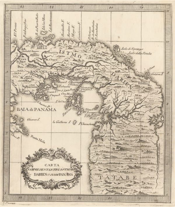 Giuseppe Maria Terreni, Isthmus of Panama, 1763