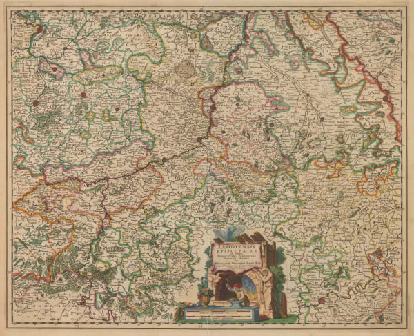 Nicolas Visscher, Prince-Bishopric of Liège, 1680 c.