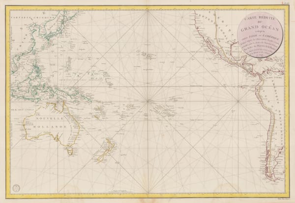 Jean Francois de La Perouse, Pacific Ocean and Australasia, 1818
