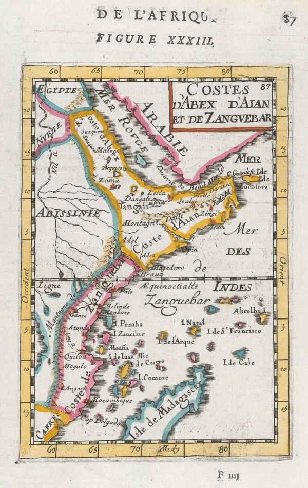 Alain Mallet, East Africa, 1683