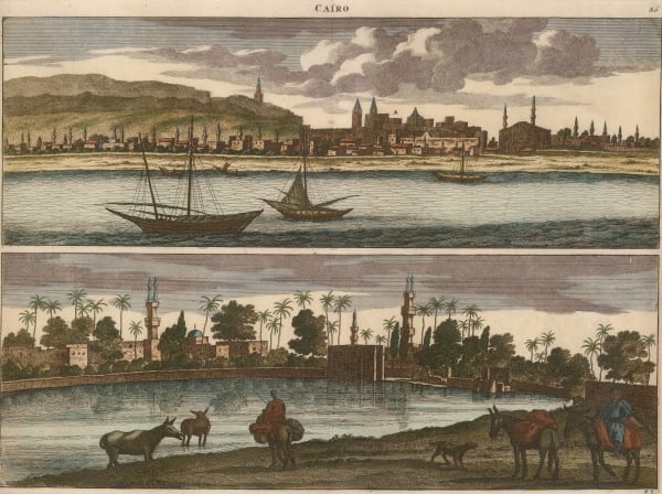 Cornelius Le Bruyn, Egypt - Cairo, 1703
