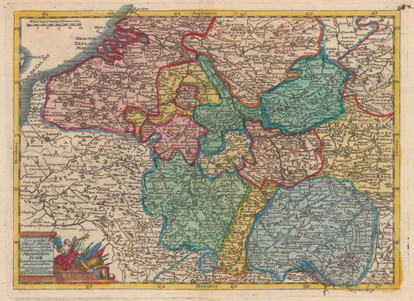 Elias Baeck, The River Rhine, 1748