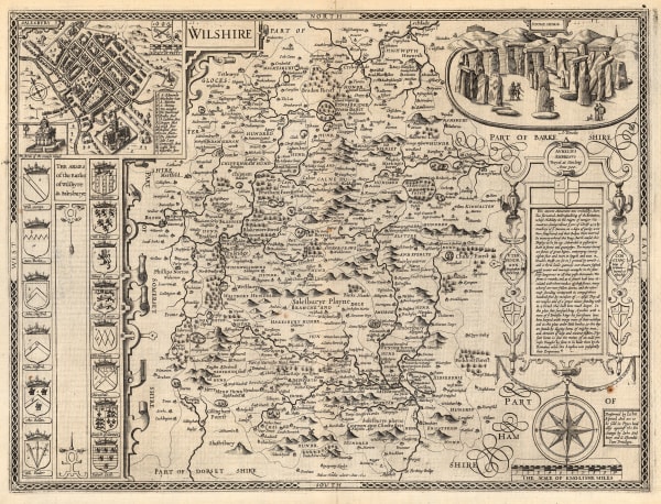 John Speed, Wilshire, 1616