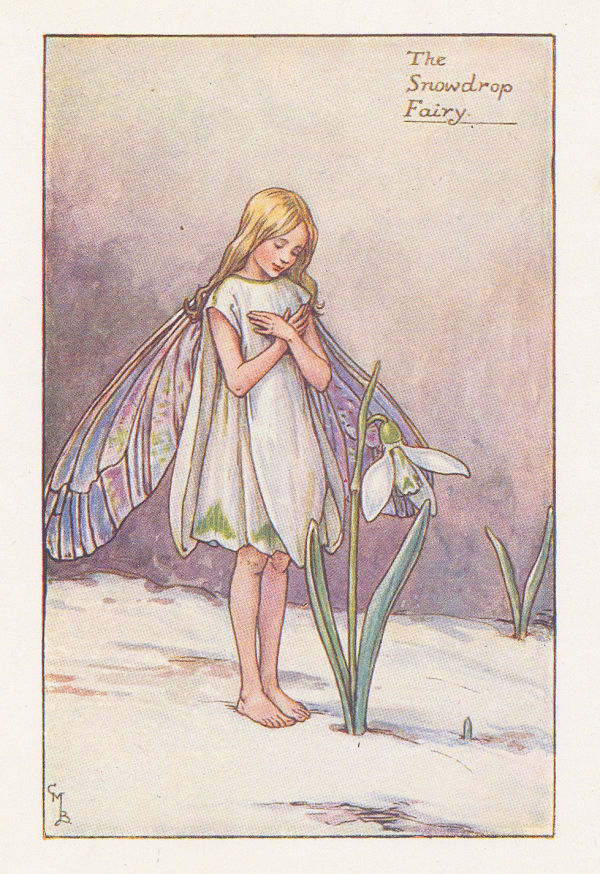 Cicely Mary Barker, Fairies - Snowdrop Fairy, 1927