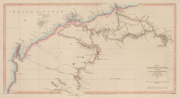 Royal Geographical Society (RGS), North Western Australia from North West Cape to Ripon Island, 1862
