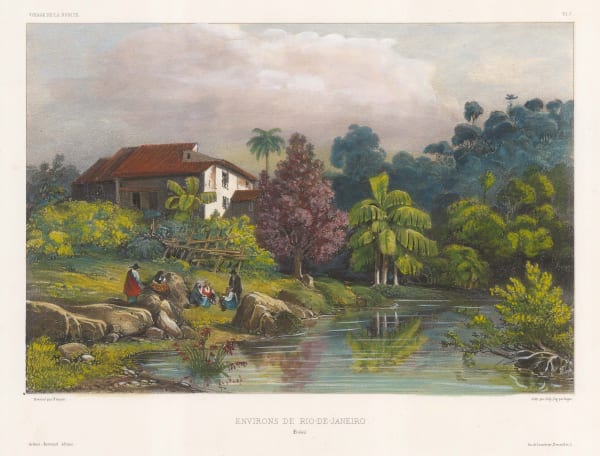 Auguste-Nicolas Vaillant, Brazil - Rio de Janeiro, 1850 c.