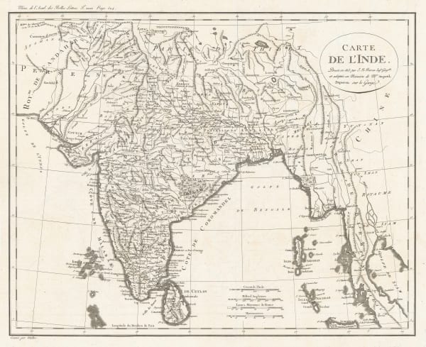 Jean-Baptiste Poirson, India, 1803