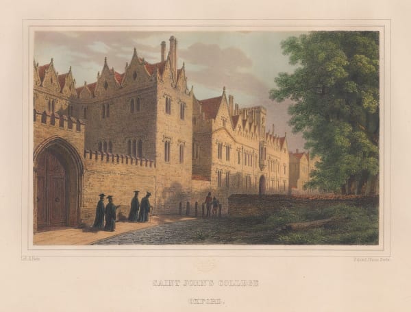 Johann Hesse, Oxford University - St John's College, 1860