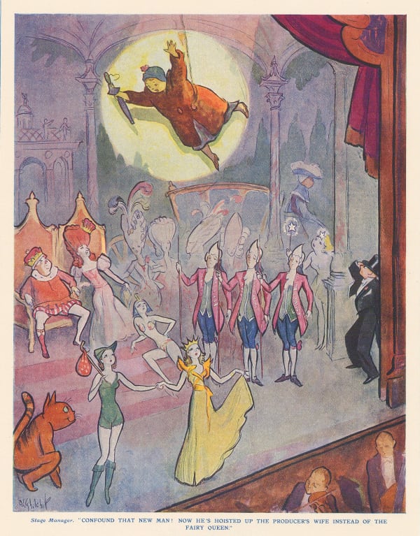 Punch, Cartoon - Confound that new man!, 1933