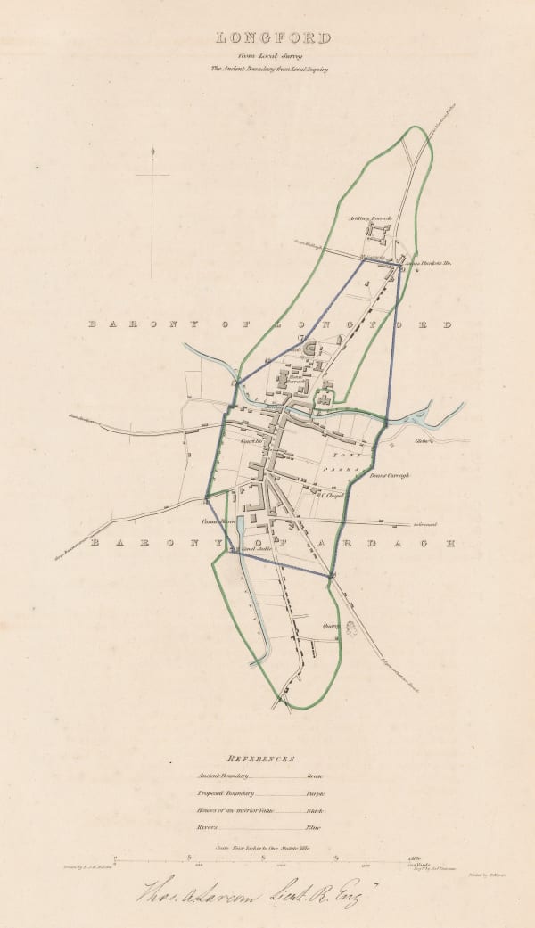 Robert Kearsley Dawson, Longford, 1832
