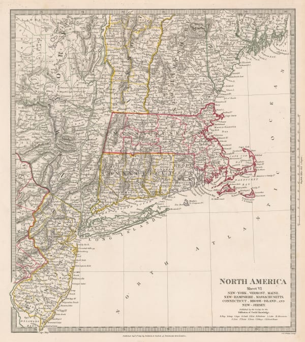 Society for the Diffusion of Useful Knowledge (SDUK), New England, 1844