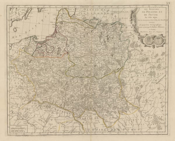 Tobias Mayer, Poland, Lithuania and Prussia, 1777