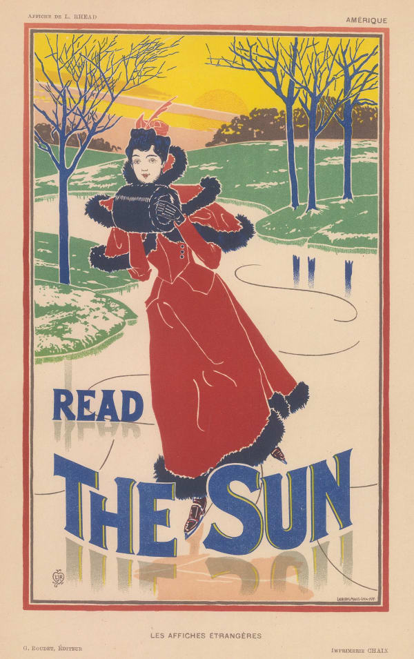 Jules Cheret, Baltimore Sun, 1897