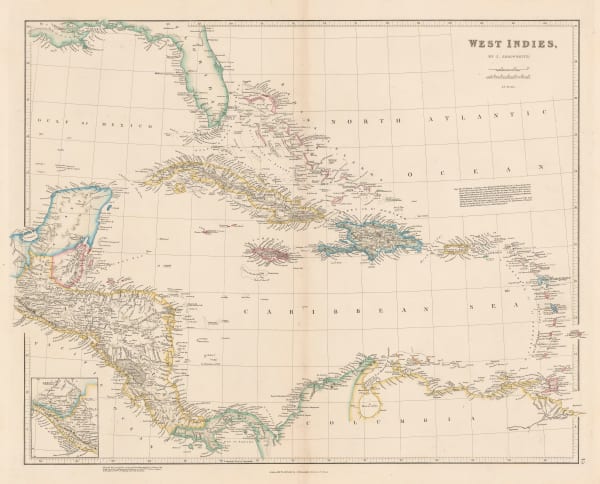 John Arrowsmith, West Indies, 1832