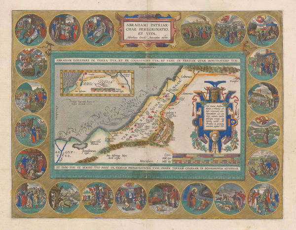 Abraham Ortelius, Journey of Abraham, 1595