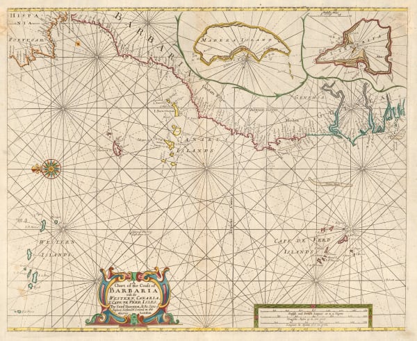 Samuel Thornton, Northwest coast of Africa, 1711