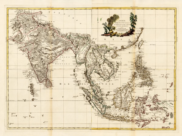 Antonio Zatta, India and Southeast Asia, 1780 c.