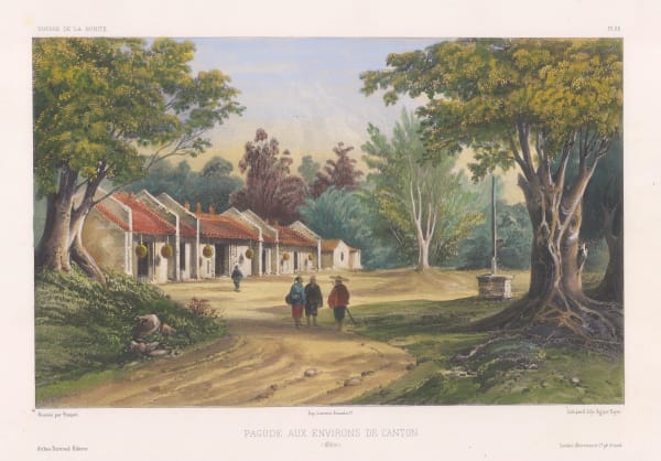 Auguste-Nicolas Vaillant, China - Guangzhou / Canton, 1850 c.