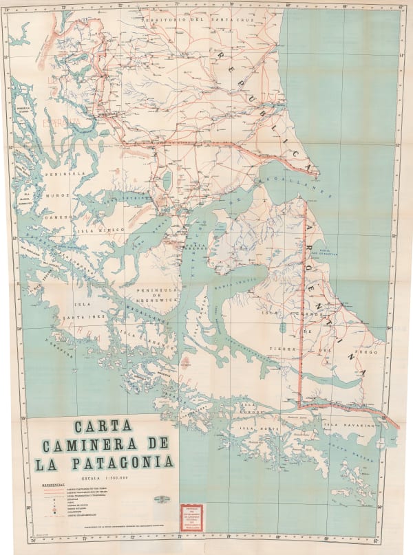 Instituto Geografico Militar, The Magellan Straits and southern Patagonia, 1939