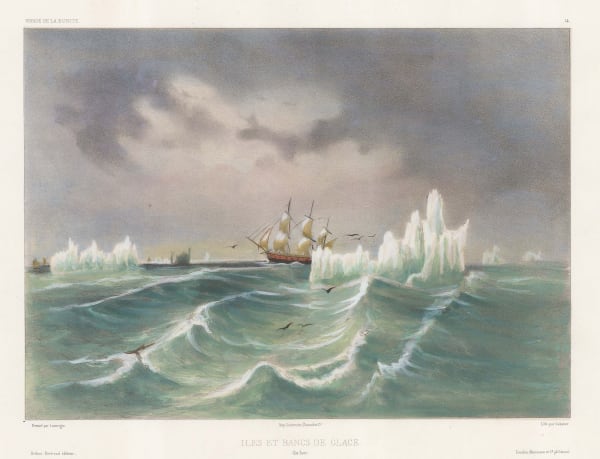 Auguste-Nicolas Vaillant, Chile - Cape Horn, 1850 c.