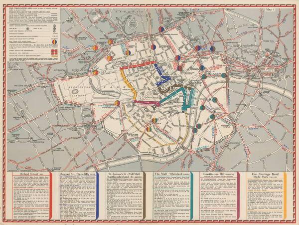 Geographia Ltd., The Coronation Area, 1937