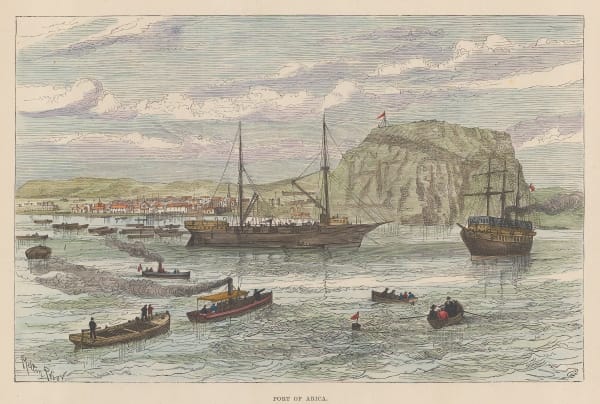 Illustrated London News (ILN), Chile - Arica, 1890