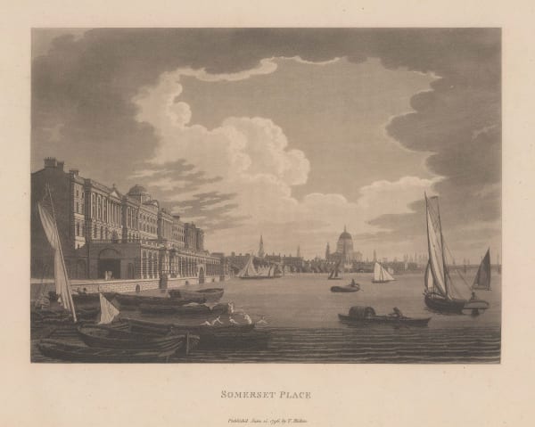 Thomas Malton, London - Somerset House, 1800
