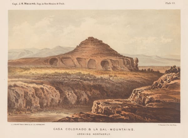 Capt. J.N. Macomb, Utah - La Sal Mountains, 1876 c.